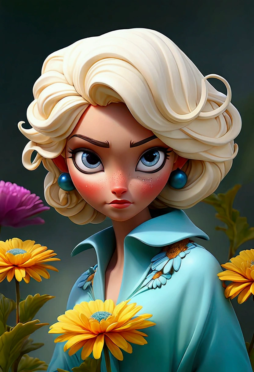 Le fond est vert-bleu,Le tout exprimé avec des bijoux, l'arrivée du printemps, diverses belles fleurs de chrysanthème
, belles papillons,angles regardant d'en bas, divers bijoux tombant du ciel, magnifique et belle vue superbe, légèrement brumeux, fantastique, Haute résolution, 8k, (meilleure qualité, haute résolution, réaliste:1.37), fleurs métalliques brillantes, pétales complexes et délicats, surfaces réfléchissantes, couleurs vives, Détails complexes, vue rapprochée, jardin surréaliste, Beauté surréaliste, ambiance de rêve, beaux-arts, plantes abstraites, sculpture métallique, textures contrastées, lueur éthérée