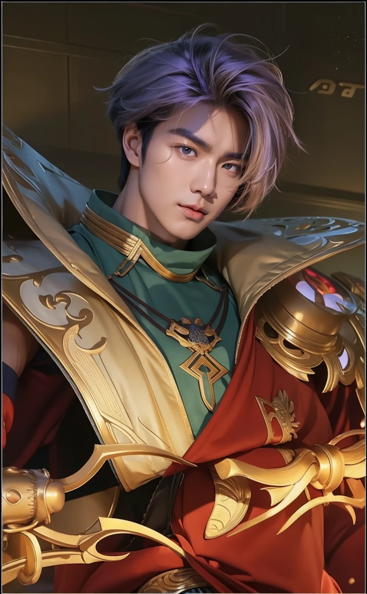 Korean, leotard , bulge , whole body , realistic handsome Korean face , natural muscles , beardless face、masterpiece、A high resolution、hyperrealism、detailed face、solo、a men、glowing skin、(Asian)、(young、ager)、Handsome、detailed background、Handsome