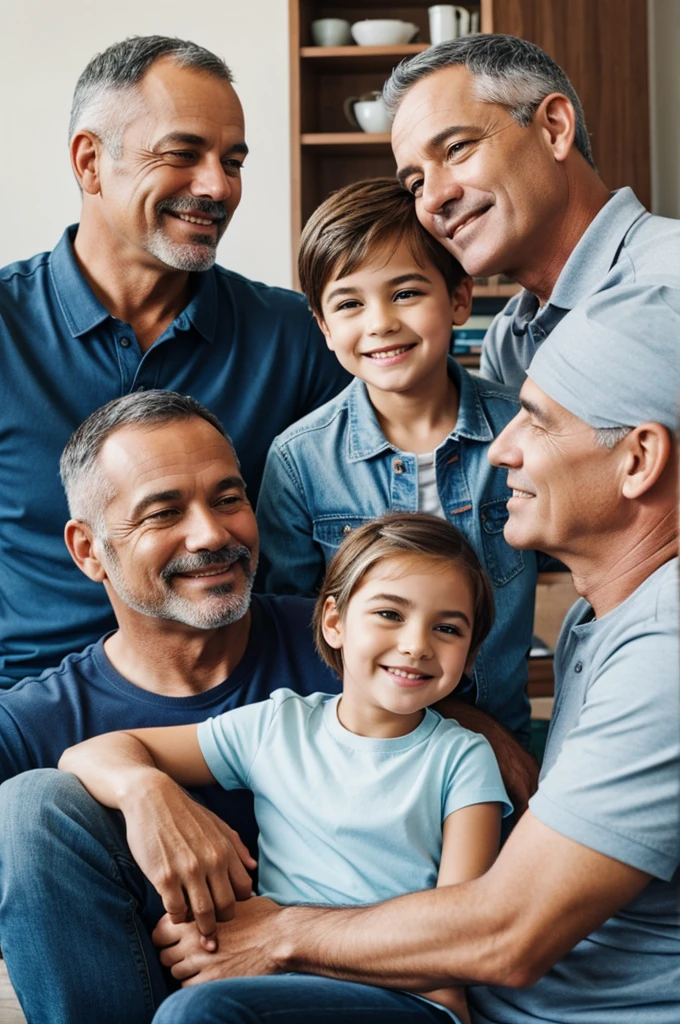 50 years old Gay dads with ??? daughter 