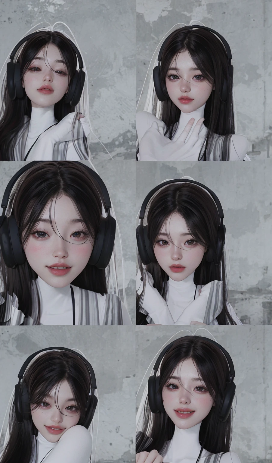 Beautiful detailed skin, Detailed Body, beautiful detailed hair, 