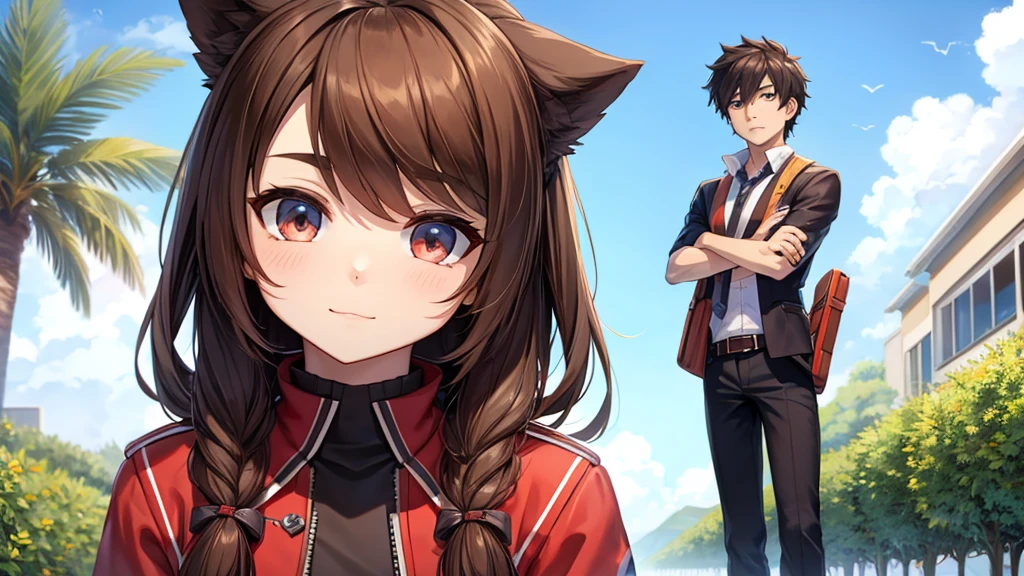 there should be both a guy and a girl in the picture