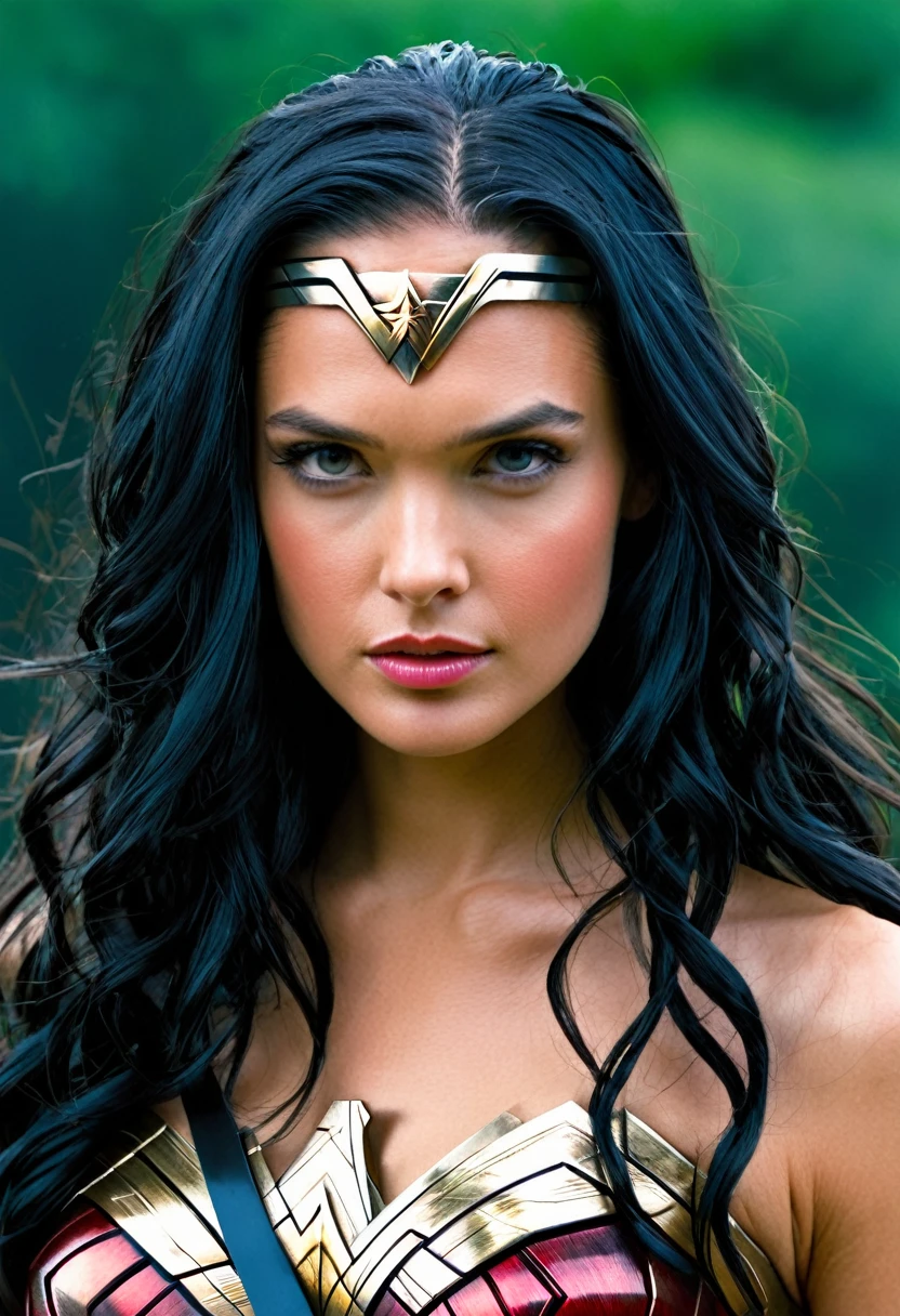Very close up,(((Diaema Wonder Woman)))(((With part of his head shaved))),(((Gabriella Wilde ))),(((long black hair))),(((With part of his head shaved))),under the mantle of the Amazon warrior Wonder Woman))),(((Front images))),(((Splash color images))),(((Traje Man Of Steel Movie))),(((long black hair))),(((With part of his head shaved))),(((long black hair))),(((Diaema Wonder Woman))),(((Tiara Wonder Woman))),(((front face images))),(((Tiara Wonder Woman)))