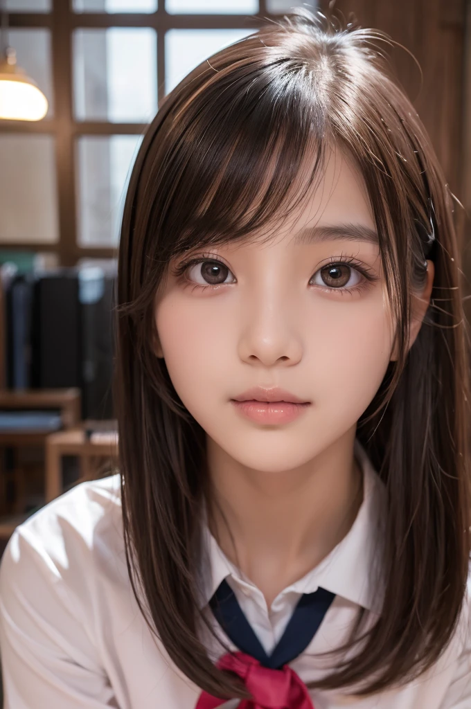 (NSFW:1.5), (1 completely nude girl:1.5), Masterpiece, Best quality, amazing beauty, [[3D]], 4K, absurdres, finely detail, super detailed eye, perfect anatomy, official art, cinematic lighting, BREAK, school, silky medium long hair, black hair, super shiny detailed brown eyes, big eyes, cute eyes, thin eyebrow, facing this way, full lips, straight teeth, pink lips, shy, BREAK , , slim, lanky, pale skin, sitting chair, from front, BREAK ,()(1girl:1.3), Masterpiece, Best quality, amazing beauty, 4K, absurdres, finely detail, super detailed eye, perfect anatomy, official art, cinematic lighting, BREAK, school, silky medium long hair, black hair, super shiny detailed brown eyes, big eyes, cute eyes, thin eyebrow, facing this way, full lips, straight teeth, pink lips, shy, BREAK , , slim, lanky, pale skin, sitting chair, from front, BREAK , (school uniform:1.2), BREAK,()