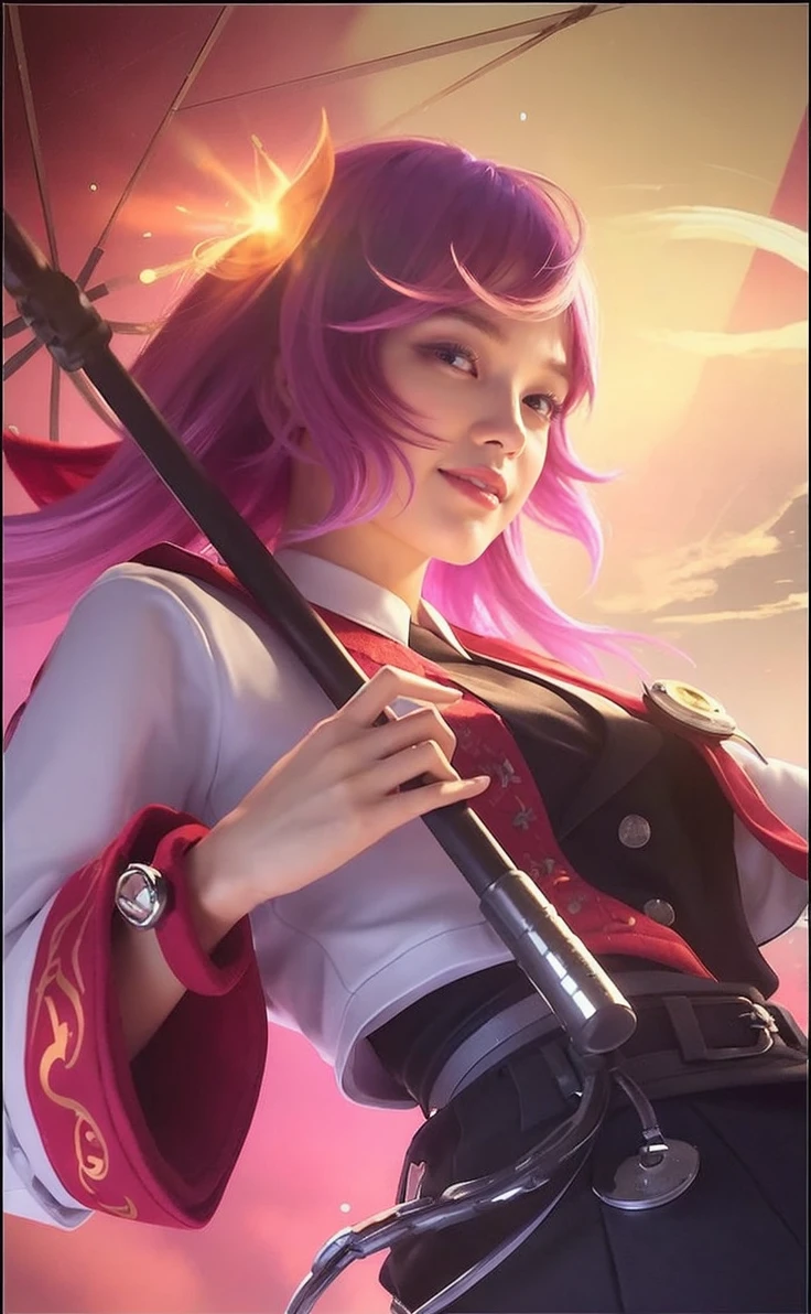 ((Top Quality, 8k, Masterpiece: 1.3)), 1 woman, Beautiful girl with slender abs: 1.3, (Hairstyle random, big: 1.2), Plain clothes: 1.2, Indoor, Ultra detailed face, Detailed eyes, Double eyelids, Brown hair, College student, Smile, Bewitching