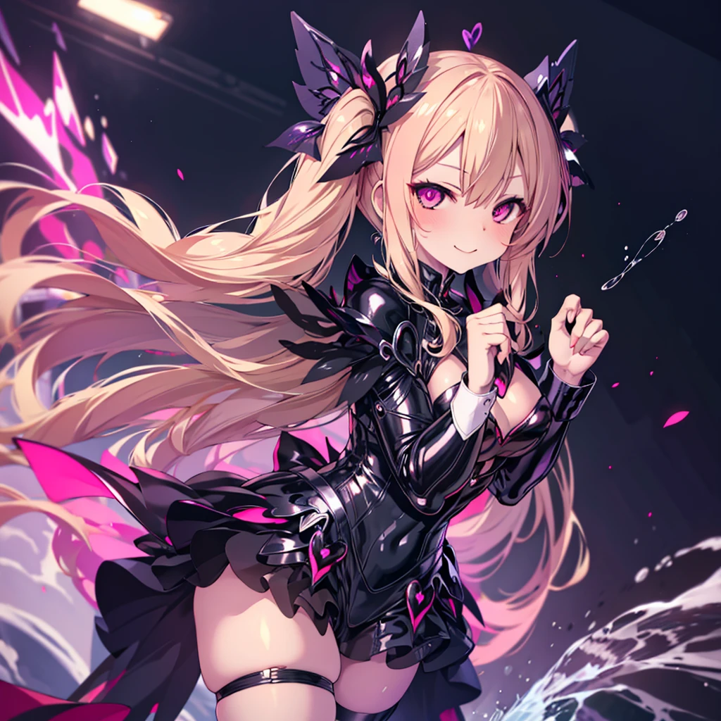(masterpiece),(Highest quality),(Super detailed),(Best illustrations),(Best Shadow),(Absurd),(Detailed Background),(so beautiful), 16K, 8k,(Best illustrations),(Best Shadow), (so beautiful)Flanders_scarlet, , One person, alone, curby, , very long hair, , Blonde, , fluorescent pink eyes, expelled from paradise, , , Oculogyric crisis, low twintails, Perfect figure, heart-shaped pupils, , , paw pose, Arched back, , , orgasm, afterglow, erotic smile, , , , , , Sexy posture, dynamic pose, , cross-eyed, rolling eyes, , water eyes, , , , , , saliva trail, , shiny skin, Taking illegal drugs, , torogao, ahegao, BREAK, , Dramatic lighting, Psychedelic Background, Clear liquid, , night, , Hypnosis assignment, Torrent of Light, mysterious, spoken hearts,