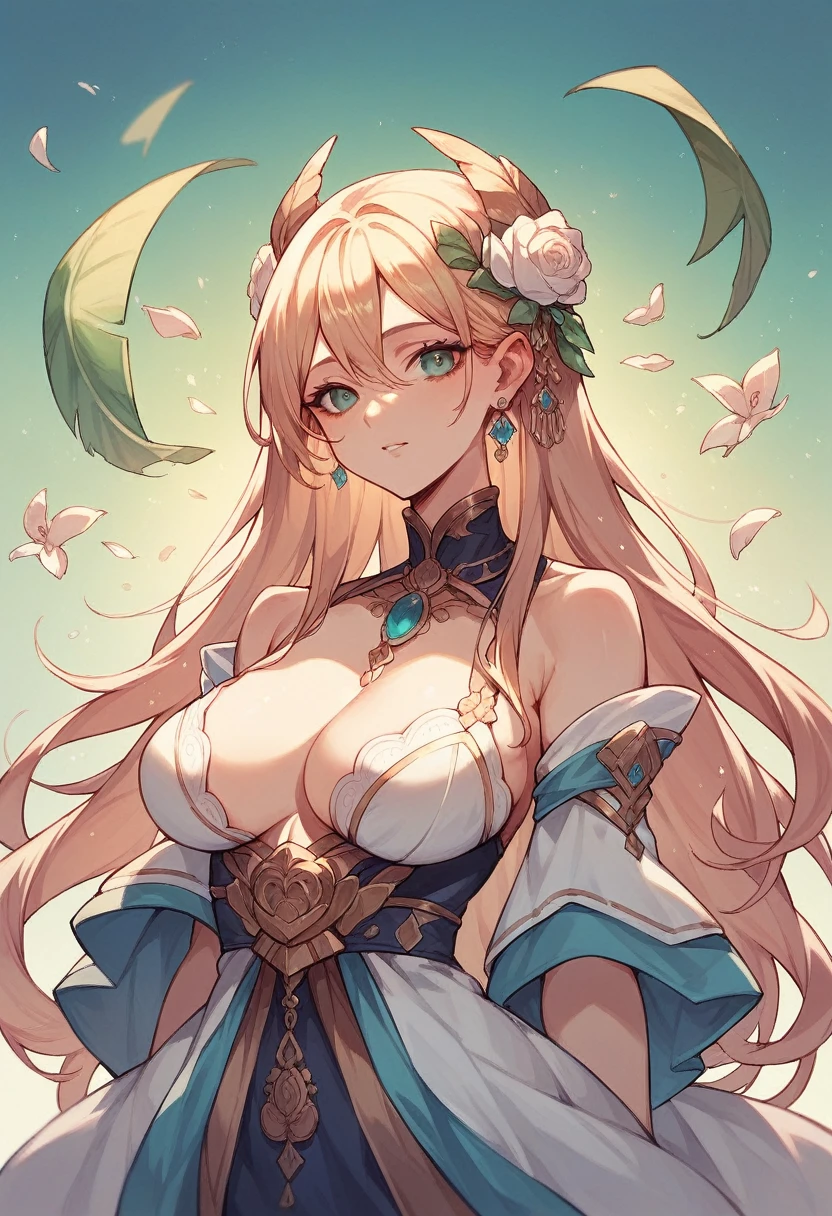 A beautiful girl with great goods from near non anime