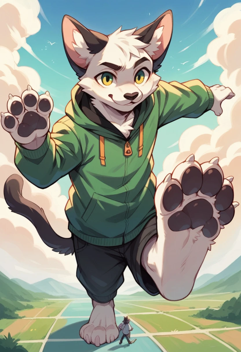 larger feet