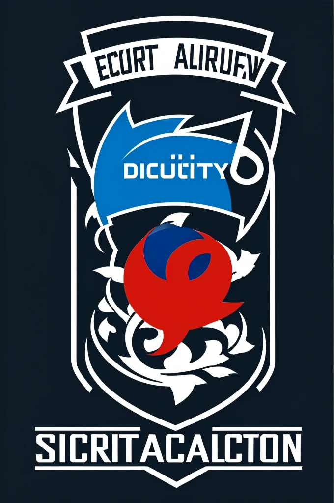 I created a logo for a company called digital Security and with the names of the members Pacheco Calderón Flores