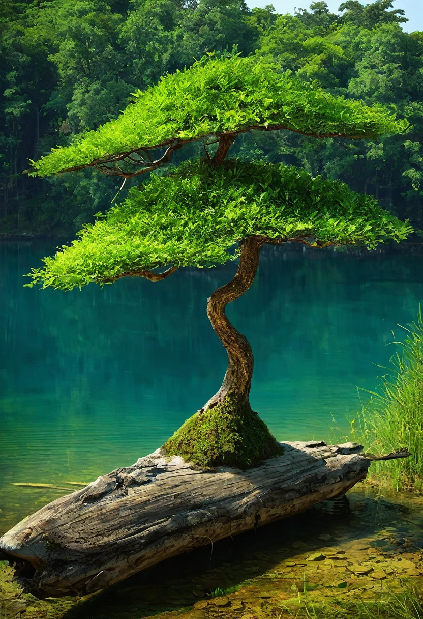 no balance de saia, , balance, Realistic high quality, Kizi, tree, gram, forest, lake