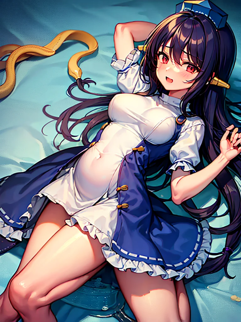  Megumu Izunamaru, Blue Tokin Hat, Creampie,semen､pregnancy tentacle torture tentacle sex naked white knee high socks