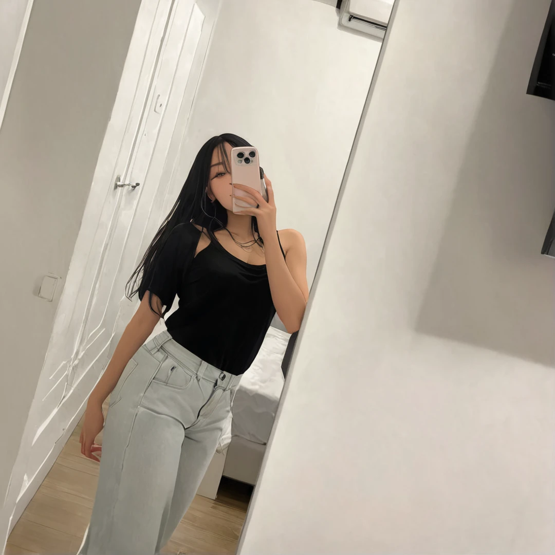 Sexy young girl, sexy body, big , long hair, sexy pose, skinny, white colored skin, no phone