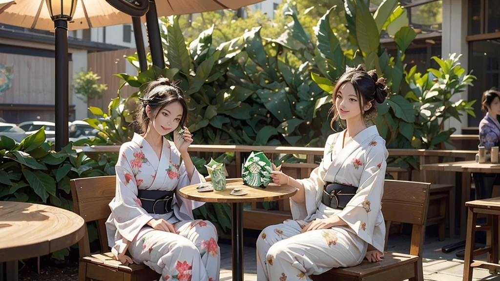 (((((((Emphasize cleavage)))))))
(((((((((Three Women)))))))))
(((((((((((Woman in floral yukata))))))))))
(((((((((((Starbucks Outdoor Cafe)))))))))))、
((((((White skin))))))
((((((Heavy makeup))))))
((((((Beautiful Face))))))
(((((((((Full body photo)))))))))
((((((((お洒落でcuteStarbucks Outdoor Cafe))))))))
8k、RAW Photos、Highest quality、Super detailed、Super Resolution、Ultra HD、8k wallpaper、Amazing details
((((((Sit down and eat cake、Drink Starbucks coffee、smile))))))、
(((((Heart Necklace)))))
((Small hands)))
Modern and sleek design:Interior design using natural materials、Many of the designs are warm and made using wood and metal.。 Large windows:自然光をたっぷり取り入れるためのLarge windowsがあり、Providing a bright and open space。 Green Interior:Potted plants are effectively placed、It creates a relaxing atmosphere。 artwork:Works by local artists、Starbucks-related art on display。 Cozy seating:Cushioned chairs and sofas、Bar sheet etc.、A variety of seating options available。 Open kitchen area:Being able to see how drinks and food are made、We provide peace of mind and transparency。 Unique lighting:Antique lamps and chandelierodern lighting fixtures are used。 Comfortable background music:Relaxing music is playing、A comfortable space is provided。 Wide々Table space:一人でもグループでも使いやすいWide々There is a table with。 Community Table:There is a large table where you can socialize with other customers.。 Seasonal decorations:The decorations are themed according to the season.。 Design with a local feel:The design incorporates the local culture and characteristics.。 Fragrance production:コーヒーの香りが店内にWideがり、A space that satisfies the five senses has been created.。 Conversation with a barista:フレンドリーなConversation with a baristaが楽しめるカウンターエリアがあります。
8k、RAW Photos、Highest quality、masterpiece:1.2、Super detailed、Super Resolution、Ultra HD、8k wallpaper、Amazing details、Photorealistic:1.4、Having fun by the water、Full Body Shot、Full body photo、High-resolution RAW color photos、Professional photos、A scene full of emotion、Very detailed and beautiful、Ultra HD、8k wallpaper、Amazing details、Huge file sizes、Highly detailed beautiful girls、Highly detailed face Highly detailed eyes、Extremely realistic skin、 Highly detailed fingers, Highly detailed nose, Highly detailed mouth, Perfect Anatomy, Highly detailed background, Highly detailed clothing, , cute女の子, Famous Japanese Idols, cute, Realistic body, Slender, White skin, Glowing Skin, Slim body, Realistic Face, Delicate eyes, double eyelid,(Small hands)