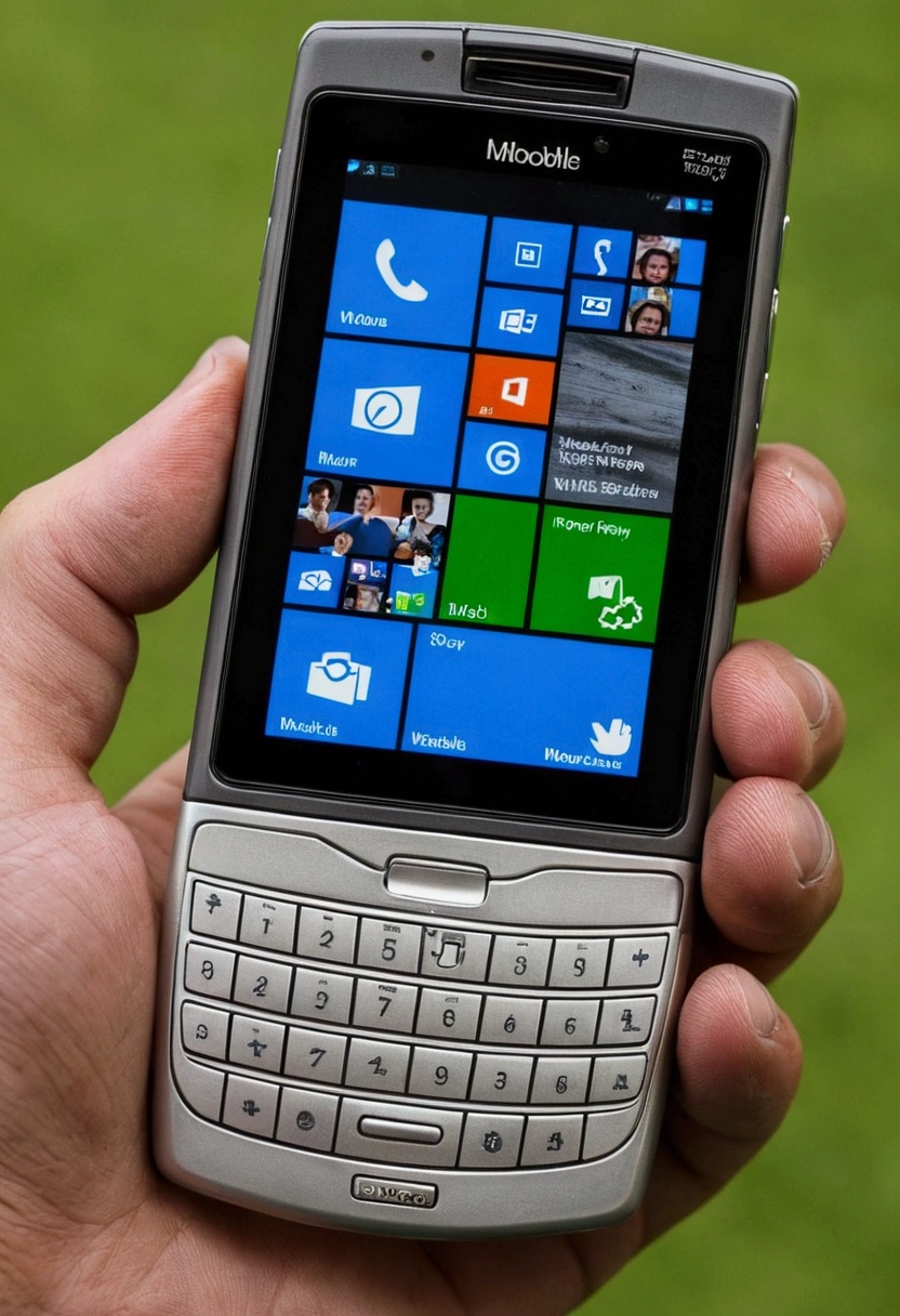 a phone with the oldest version of windows mobile