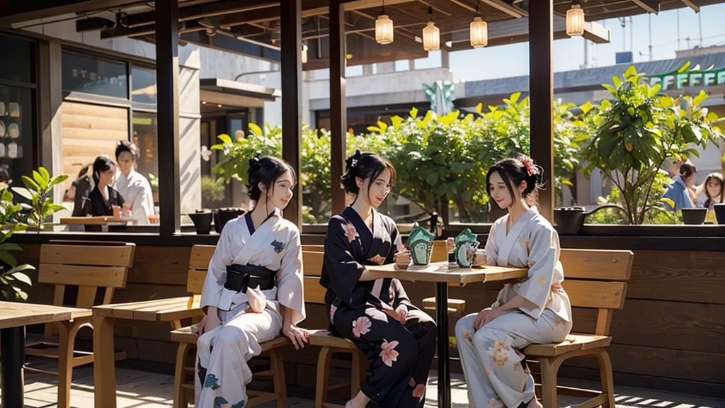 (((((((Emphasize cleavage)))))))
(((((((((Three Women)))))))))
(((((((((((Woman in floral yukata))))))))))
(((((((((((Starbucks Outdoor Cafe)))))))))))、
((((((White skin))))))
((((((Heavy makeup))))))
((((((Beautiful Face))))))
(((((((((Full body photo)))))))))
((((((((お洒落でcuteStarbucks Outdoor Cafe))))))))
8k、RAW Photos、Highest quality、Super detailed、Super Resolution、Ultra HD、8k wallpaper、Amazing details
((((((Sit down and eat cake、Drink Starbucks coffee、smile))))))、
(((((Heart Necklace)))))
((Small hands)))
Modern and sleek design:Interior design using natural materials、Many of the designs are warm and made using wood and metal.。 Large windows:自然光をたっぷり取り入れるためのLarge windowsがあり、Providing a bright and open space。 Green Interior:Potted plants are effectively placed、It creates a relaxing atmosphere。 artwork:Works by local artists、Starbucks-related art on display。 Cozy seating:Cushioned chairs and sofas、Bar sheet etc.、A variety of seating options available。 Open kitchen area:Being able to see how drinks and food are made、We provide peace of mind and transparency。 Unique lighting:Antique lamps and chandelierodern lighting fixtures are used。 Comfortable background music:Relaxing music is playing、A comfortable space is provided。 Wide々Table space:一人でもグループでも使いやすいWide々There is a table with。 Community Table:There is a large table where you can socialize with other customers.。 Seasonal decorations:The decorations are themed according to the season.。 Design with a local feel:The design incorporates the local culture and characteristics.。 Fragrance production:コーヒーの香りが店内にWideがり、A space that satisfies the five senses has been created.。 Conversation with a barista:フレンドリーなConversation with a baristaが楽しめるカウンターエリアがあります。
8k、RAW Photos、Highest quality、masterpiece:1.2、Super detailed、Super Resolution、Ultra HD、8k wallpaper、Amazing details、Photorealistic:1.4、Having fun by the water、Full Body Shot、Full body photo、High-resolution RAW color photos、Professional photos、A scene full of emotion、Very detailed and beautiful、Ultra HD、8k wallpaper、Amazing details、Huge file sizes、Highly detailed beautiful girls、Highly detailed face Highly detailed eyes、Extremely realistic skin、 Highly detailed fingers, Highly detailed nose, Highly detailed mouth, Perfect Anatomy, Highly detailed background, Highly detailed clothing, , cute女の子, Famous Japanese Idols, cute, Realistic body, Slender, White skin, Glowing Skin, Slim body, Realistic Face, Delicate eyes, double eyelid,(Small hands)