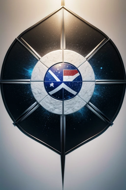 art for a team flag with shield theme salt of the earth and light of the world
