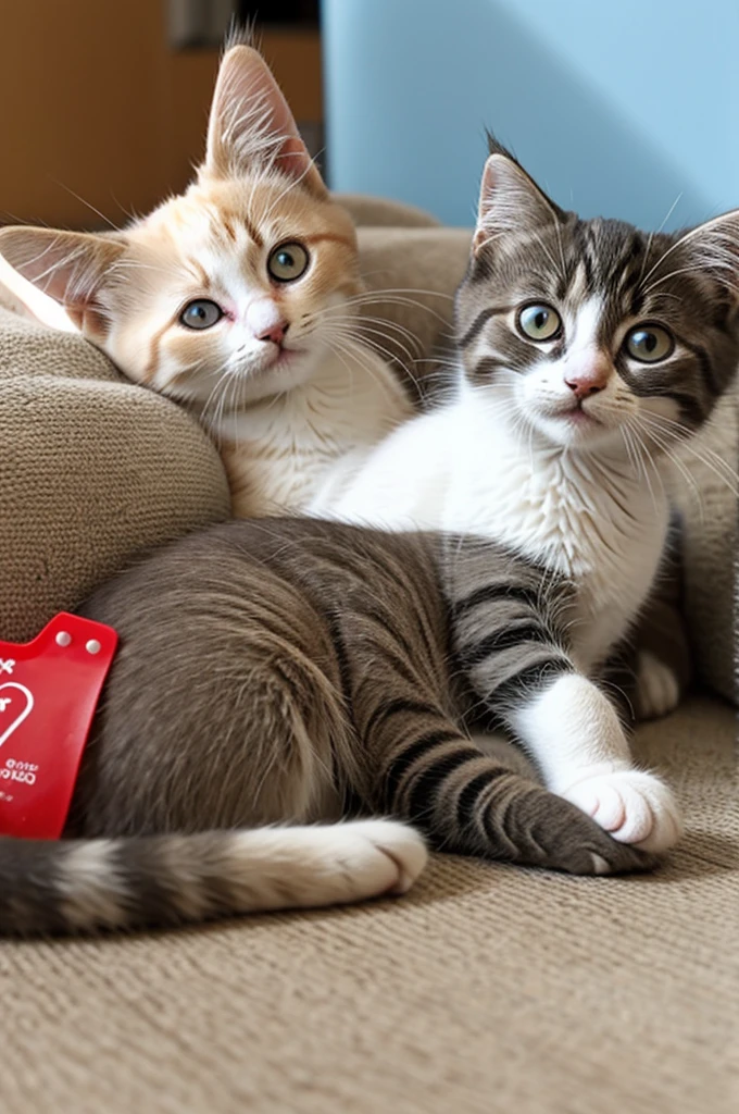 Notice with the following message: " I need blood donors, for a kitten who is seriously ill with anemia in Viña del Mar"