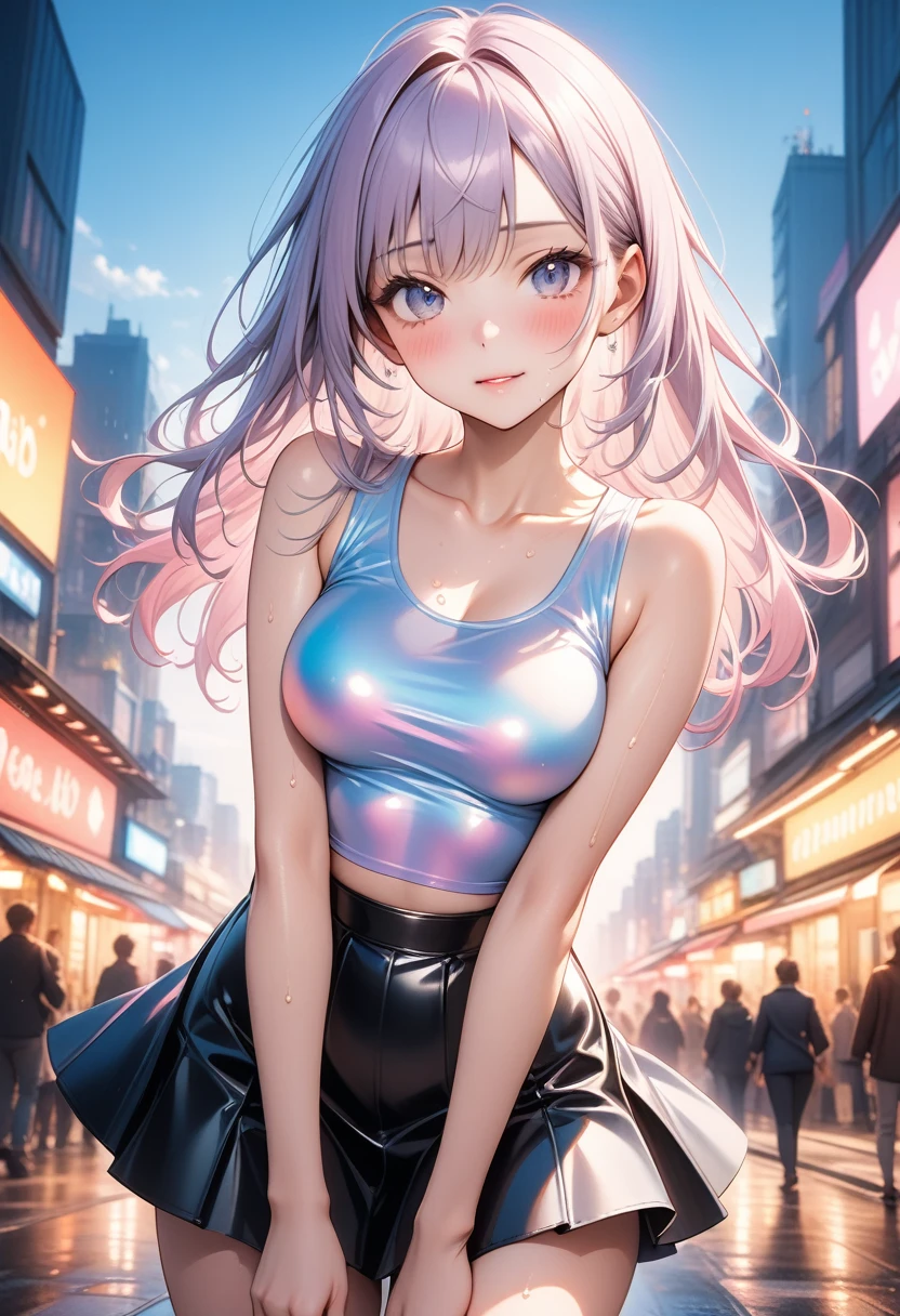 Anime girl with Big boob and likes to have sex with you