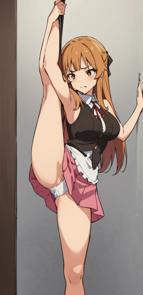 (masterpiece, Highest quality:1.2), One girl, alone,Are standing_Split,
Yuki mandarin orange, Long Hair, without 黒 sleeveless short vest,Pink Skirt,Cafe staff apron showing her breasts、Girls being pulled by a leash、Six Girlasterpiece、Highest quality、miserable、Troubled eyebrows、Crying face、Embarrassing pose、On all fours、Submission Pose、naked、naked、naked、Girls pressing their breasts together、breast milk squirting、Fully nude girls、Huge sausage pops out of girl's mouth、Girls carrying school bags、Girls with huge breasts、Girls with huge asses、Girls pressed against each other in fear、Girls covered in white fluid、Girls blushing while sucking huge sausages、Girls forced to sit upright and stick out their butts、Girls who 、The sad girls、Girls surround a giant sausage and lick it、Girls being pulled by ropes around their red collars、Food trays placed in front of the girls、Girls tied up with ropes and unable to move、Handcuffs on both hands、Girls with arms folded in front of their chest、Girls bowing to men in seiza position、Girls blushing while sucking huge sausages、A giant sausage sticking out from the front of the screen、Giant sausages presented from both sides、Girls squeeze huge sausages betw each other's breasts、Girls with their hands tied and unable to move、Black Hair、Black Hair、Black Hair、Girls wrapped in ropean's hand on girl's head