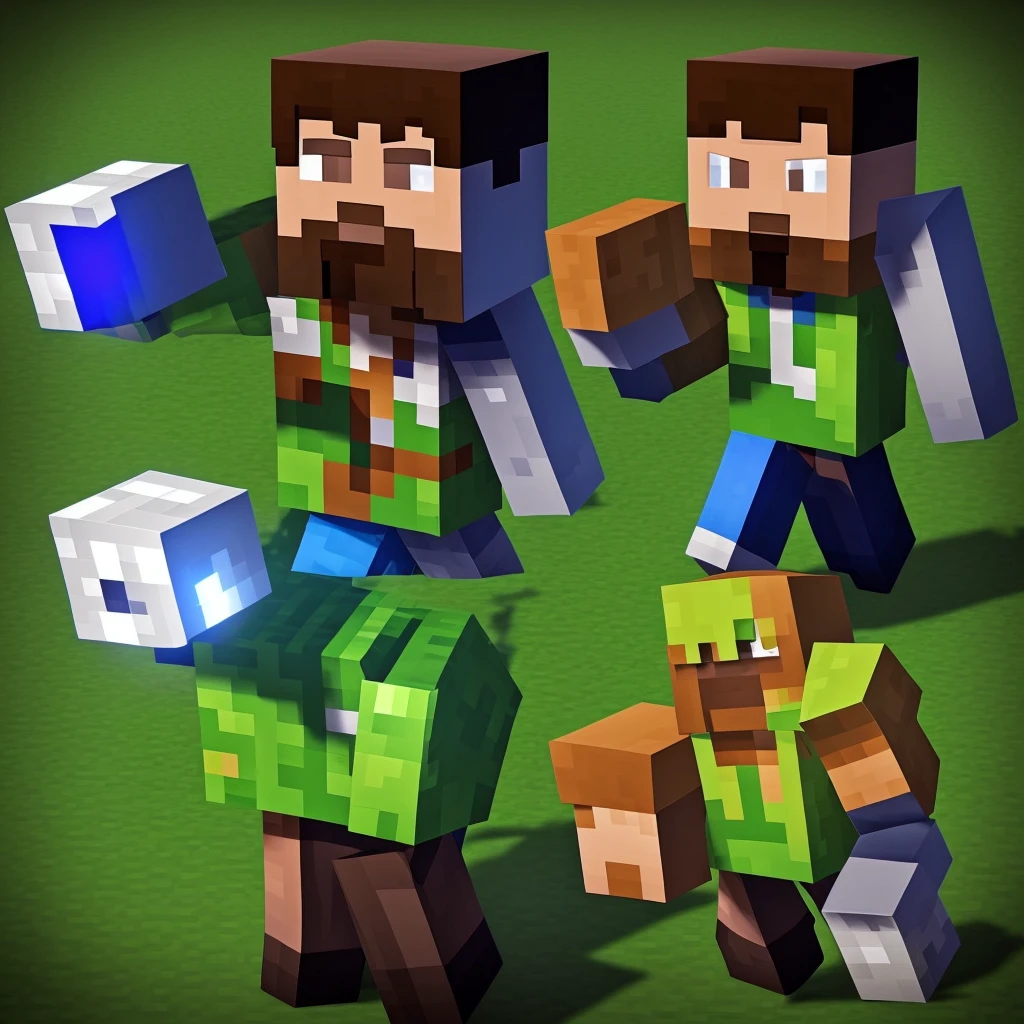 He is from Minecraft and he is a feared person. He is a powerful and extremely important cheater. This makes him a feared person on the servers. Really draw this like a 100/100 Minecraft player, but do what I say clearly.