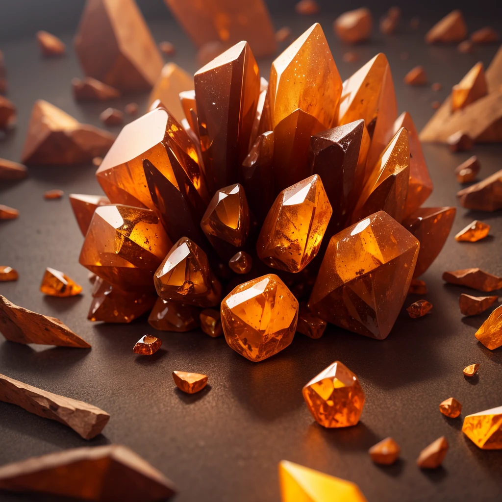 amber crystals