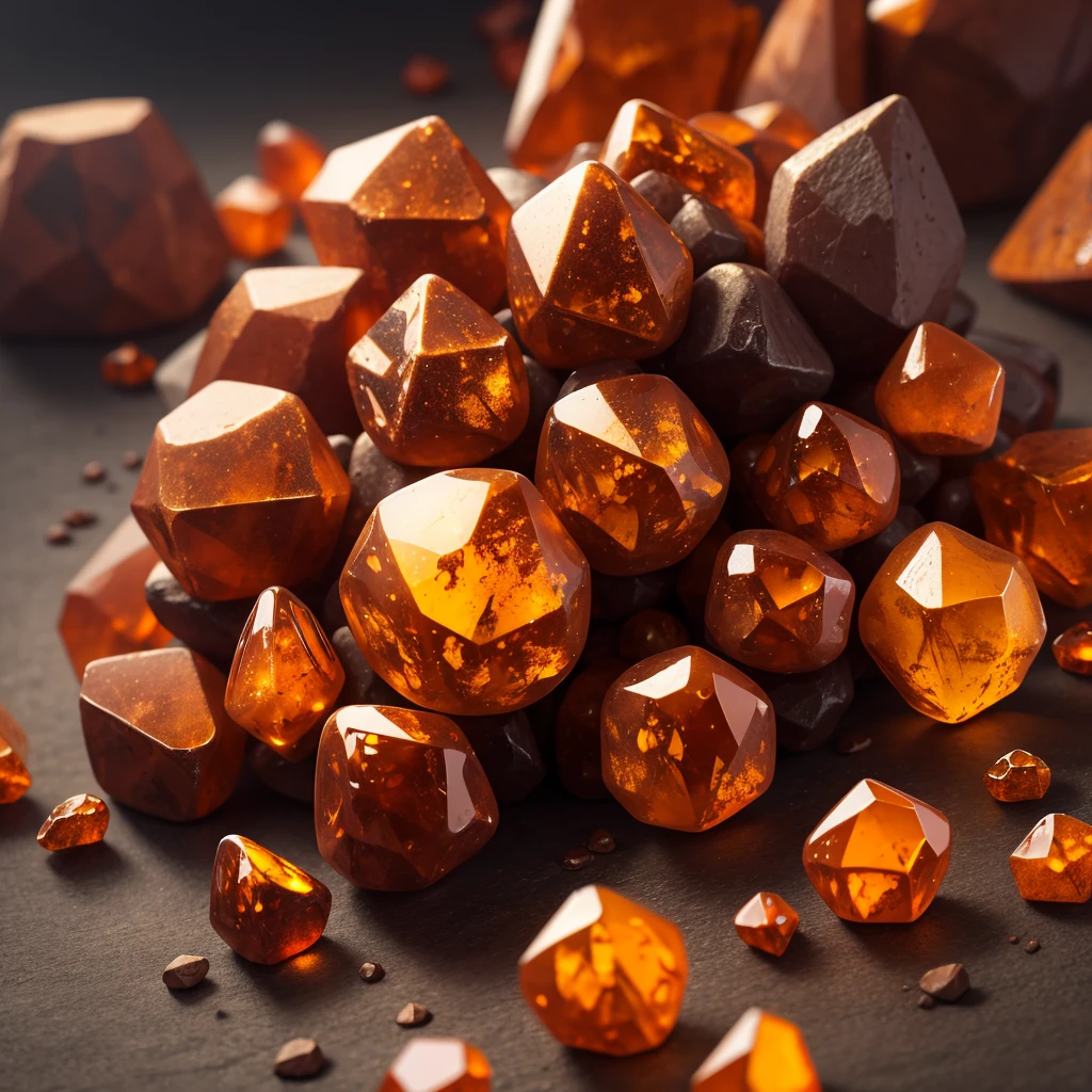 amber crystals
