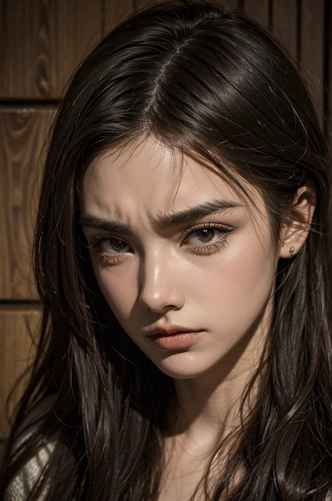 textured skin Surrealism furrowed brow