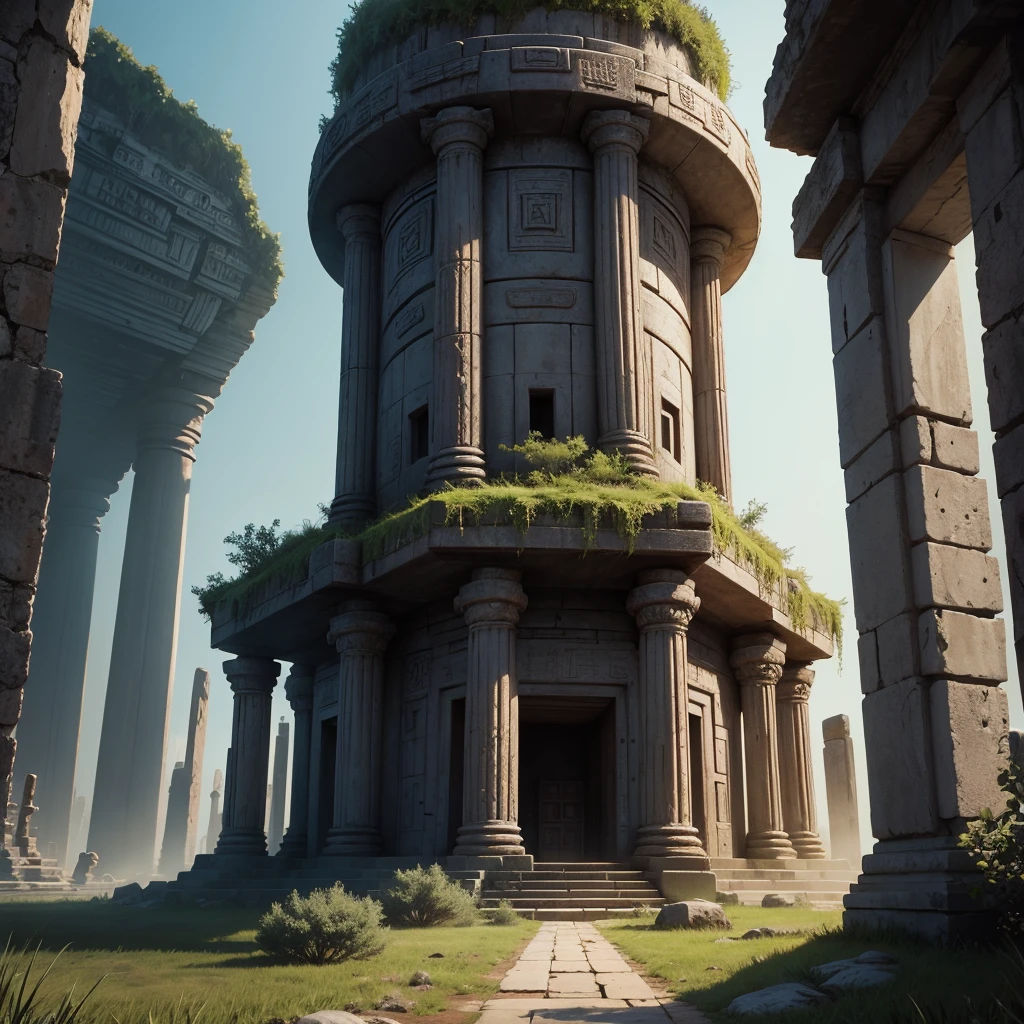 alien ancient temple