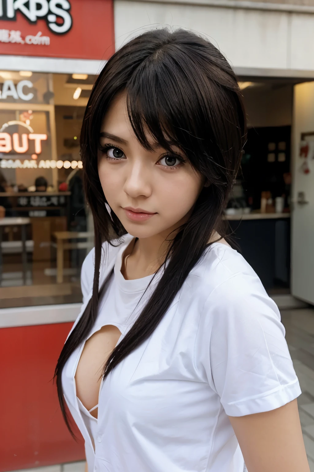 Hot anime cartoon girl
