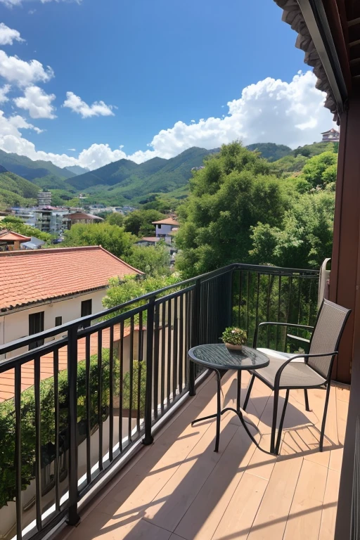 Balcony、landscape