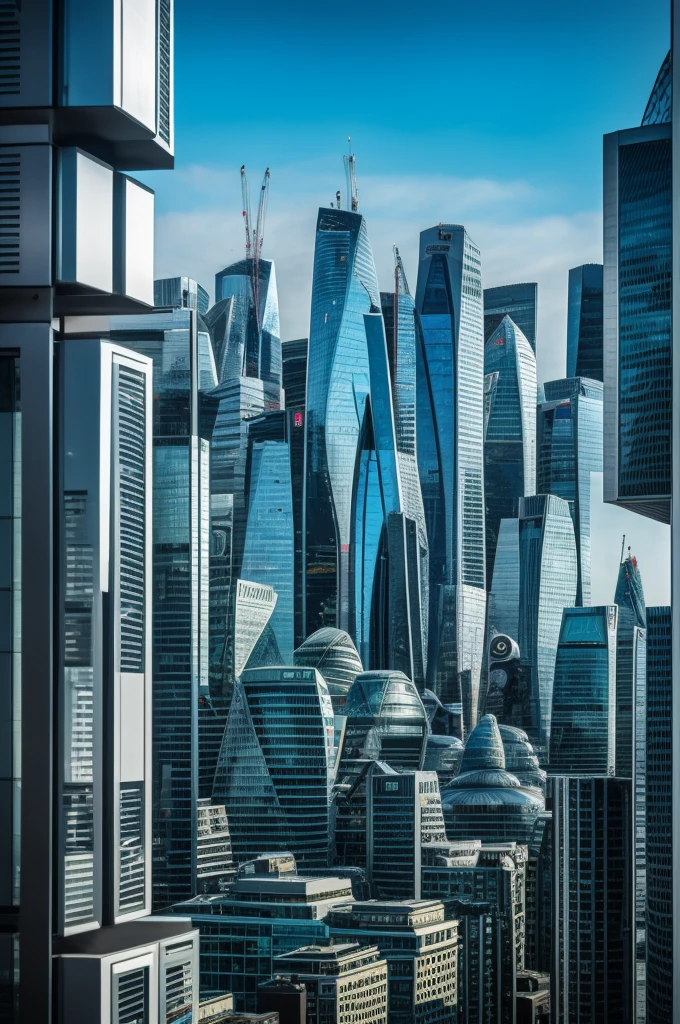 City of London Futuristic 8K