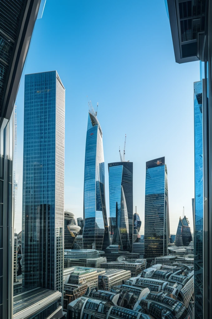 City of London Futuristic 8K