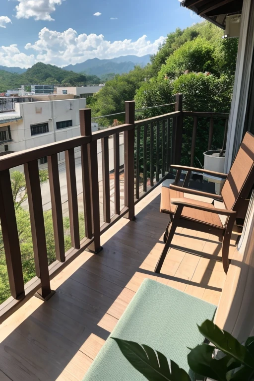 Balcony、landscape