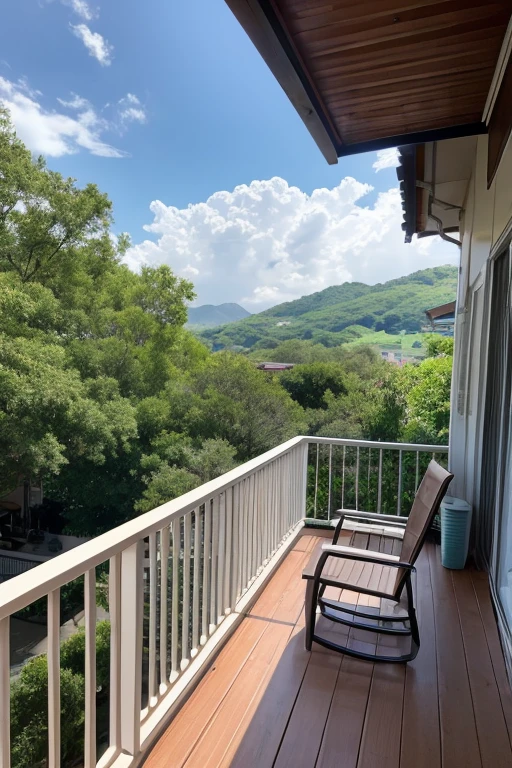 Balcony、landscape
