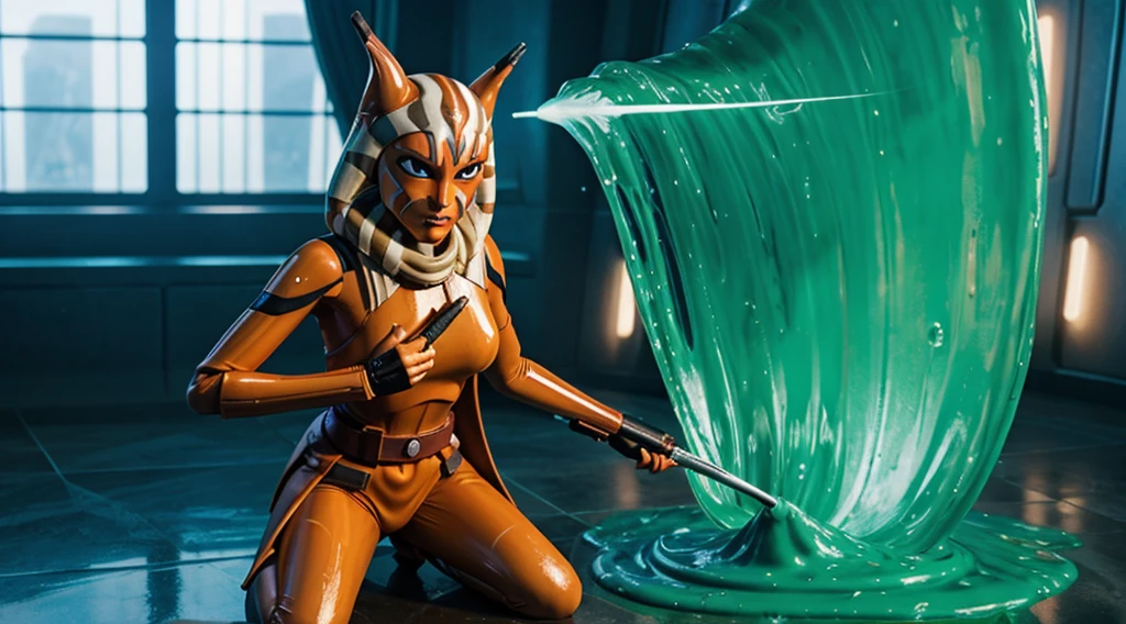 AHSOKA covered in slime