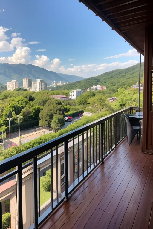 Balcony、landscape