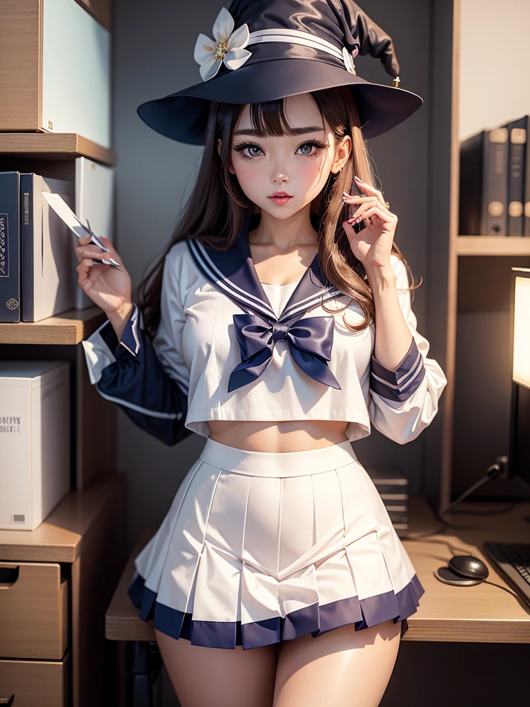 Sailor suit　mini skirt　True Face　Beauty Witch　office
