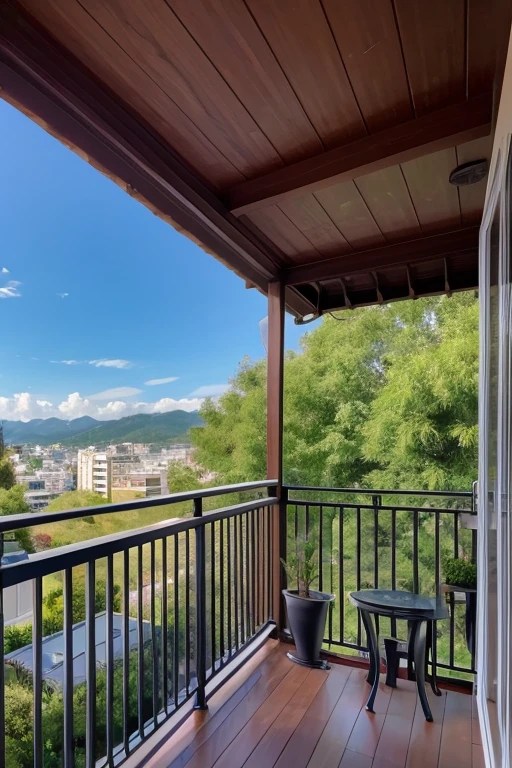 Balcony、landscape