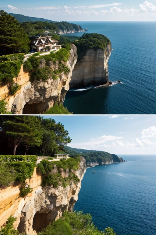 On the Cliff、Luxury House