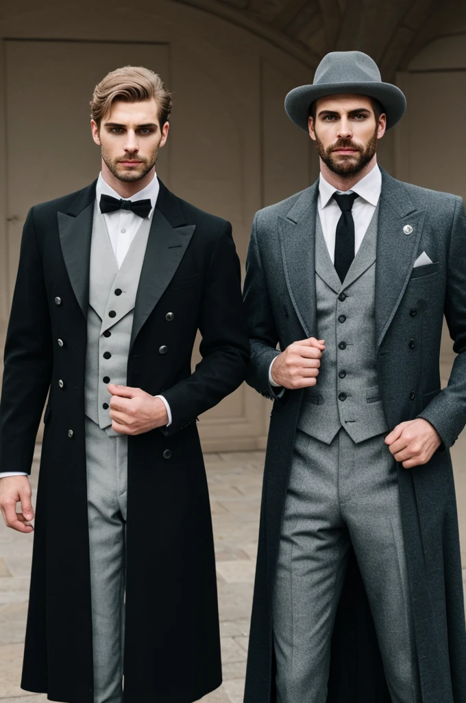 Men in costumes