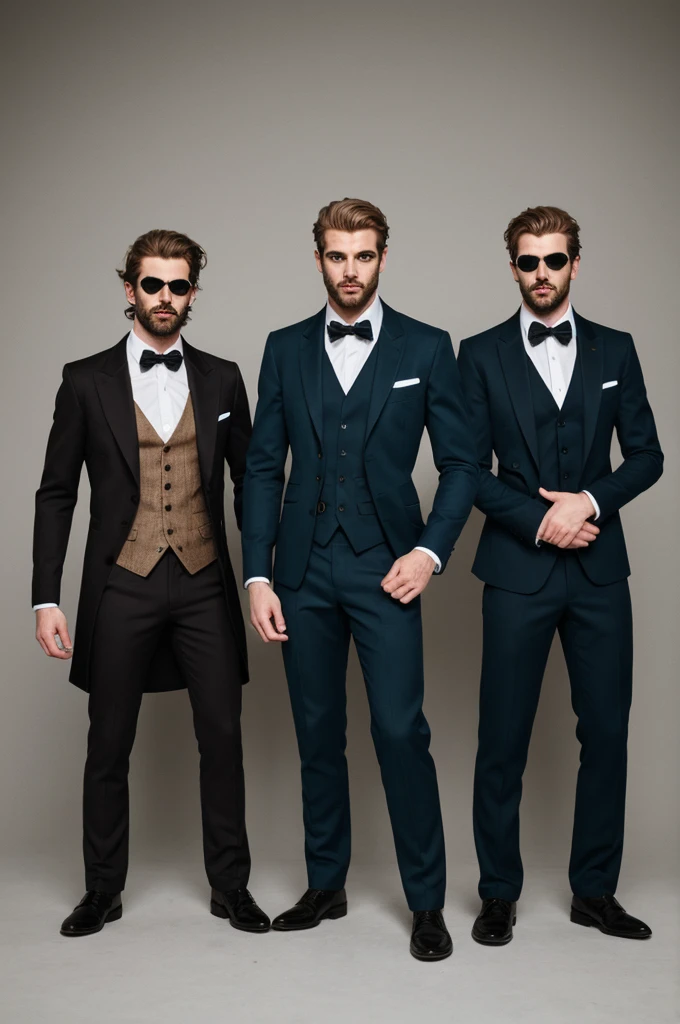 Men in costumes
