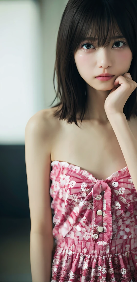 topless、Bottleless、Naked、Big eyes、Big black eyes、Drooping eyes、Completely naked、topless、beautiful breasts、normal breasts、bottomless、All naked、naked、No underwear、not wearing anything、short bob、loose curly hair、I was injured、bleed、endure the pain、A painful look、It hurts、I was scared、It was scary look、はAre crying、Are crying、I'm crying、It was scary、trembling、alone, idol face,cute、Japanese、 delicate girl, Frank, Sophisticated, thin arms, innocent eyes, cheek, shiny pink lips、Keep your lips open、depth of field movie light、blurred background、目 focuokeh dof、professional lighting、soft light、(NSFW:1.1)、bodice subian、beautiful feet、asuka saito、body photo、standing、standing、injury,bleed、bodice subian、It was scary、はAre crying、I'm crying, on body,,standing、 masturbation, juice,saliva trace,body fluid、A painful look、hold back defecation、leaking、thin、traces of being attacked、