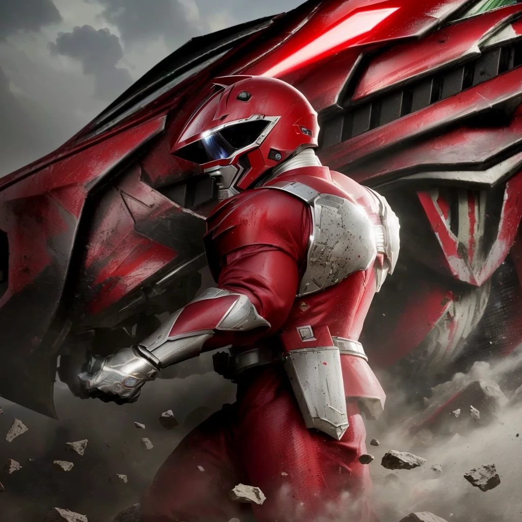 a close up of a person in a red and white costume, power ranger, power rangers film, the secret seventh power ranger, power rangers, tokusatsu, inspired by Ryan Barger, red armor, silver armor and red clothing, zordon from power rangers, textless, inspired by Ryūsei Kishida, high-tech red armora close up of a man in a red costume standing in front of a city, power ranger, power rangers film, the secret seventh power ranger, tokusatsu, red armor, the red ninja, silver armor and red clothing, superhero from the boys tv show, power rangers, red demon armor, blood red armor, zordon from power rangers, textless, dragon face power ranger helmet with scale texture of a dragon, red in color, with gold accents, black accents, red jewel intricate detail, highly detailed, volumetric lighting, 4k rendering, stock photo, ultra-realistic, realistic textures, dramatic lighting, depth of field, film, (very wide angle: 1.3), dark light, wide angle INa close up of a person holding a gun near a giant alien, red power ranger, power ranger, the secret seventh power ranger, tokusatsu, power rangers film, ranger, green armor, inspired by Ryan Barger, power rangers, wearing green battle armor, metallic green armor, by Ryan Barger, wearing green armor and helmet, kamen rider
