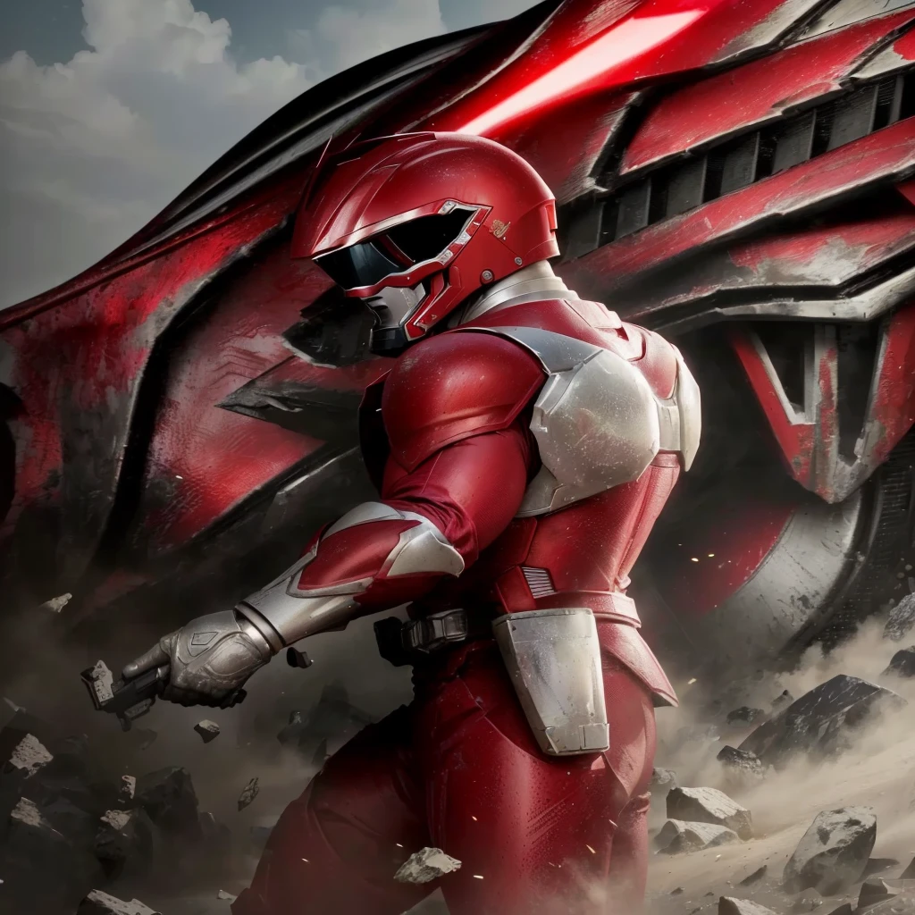 a close up of a person in a red and white costume, power ranger, power rangers film, the secret seventh power ranger, power rangers, tokusatsu, inspired by Ryan Barger, red armor, silver armor and red clothing, zordon from power rangers, textless, inspired by Ryūsei Kishida, high-tech red armora close up of a man in a red costume standing in front of a city, power ranger, power rangers film, the secret seventh power ranger, tokusatsu, red armor, the red ninja, silver armor and red clothing, superhero from the boys tv show, power rangers, red demon armor, blood red armor, zordon from power rangers, textless, dragon face power ranger helmet with scale texture of a t-rex, red in color, with gold accents, black accents, red jewel intricate detail, highly detailed, volumetric lighting, 4k rendering, stock photo, ultra-realistic, realistic textures, dramatic lighting, depth of field, film, (very wide angle: 1.3), dark light, wide angle INa close up of a person holding a gun near a giant alien, red power ranger, power ranger, the secret seventh power ranger, tokusatsu, power rangers film, ranger, green armor, inspired by Ryan Barger, power rangers, wearing green battle armor, metallic green armor, by Ryan Barger, wearing green armor and helmet, kamen rider