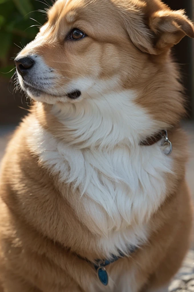 god々しい狛犬
毛並みは長く白色
優しい雰囲気
朝日がgod々New Background