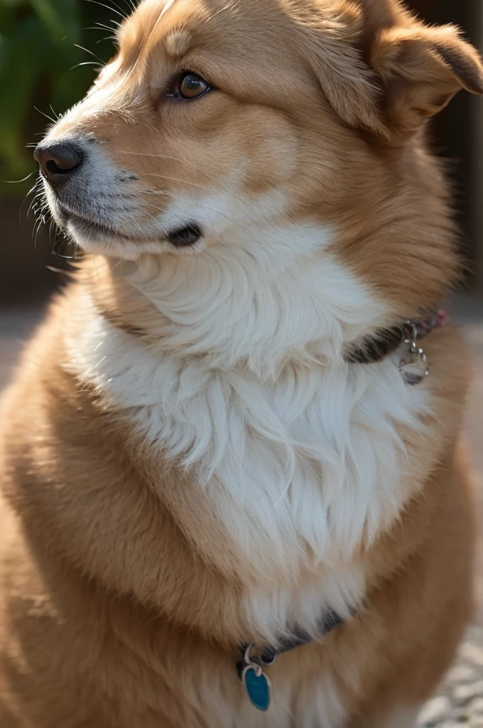 god々しい狛犬
毛並みは長く白色
優しい雰囲気
朝日がgod々New Background