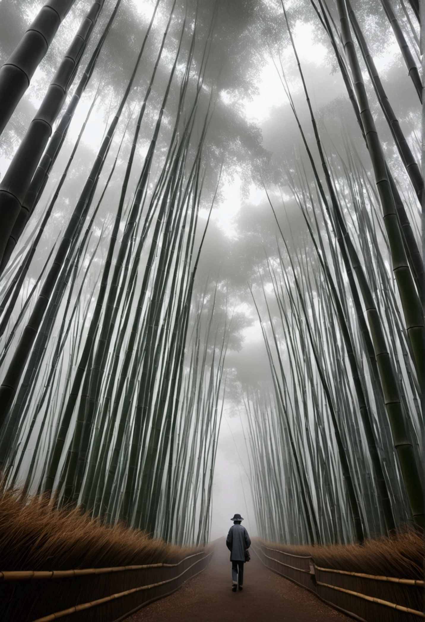 Junji Ito、Thick Fog、Square、bamboo forest