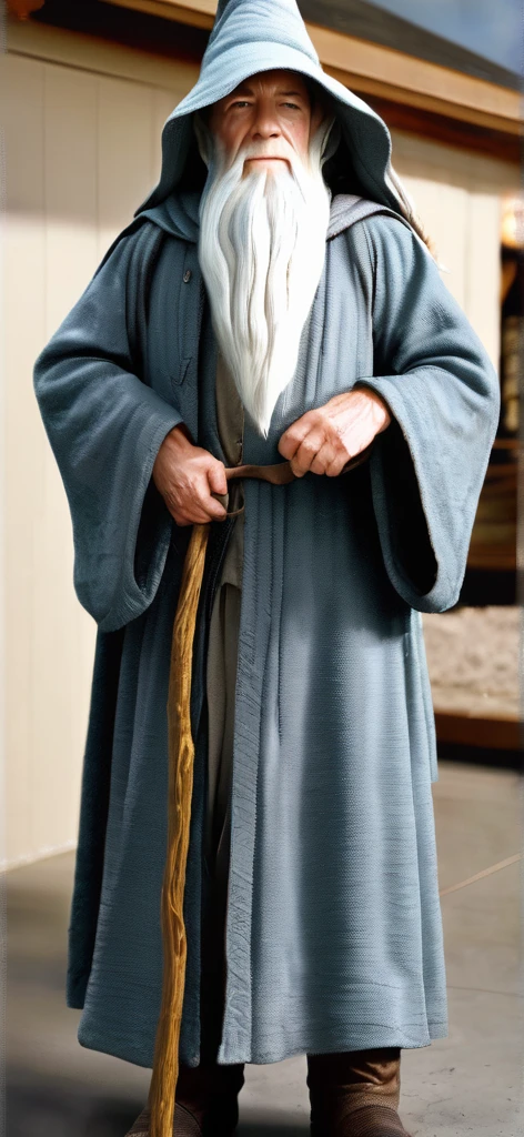 Ultra realistic standing Gandalf 