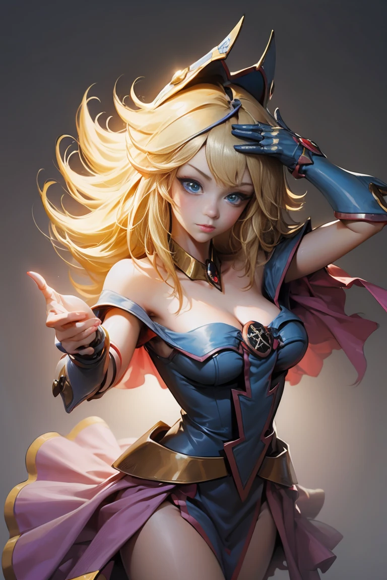 only, super good photo, Unreal Engine 5 8K UHD digital artistic portrait of a girl, Conceptual art, character concept design, wearing a tight, bright white dress with metallic details, golden crown, blue eyes, fantasy princess, metal glove, long blonde hair, The best quality, masterpiece, Super detailed, sharp focus, Subjective pose and sexy and innocent and