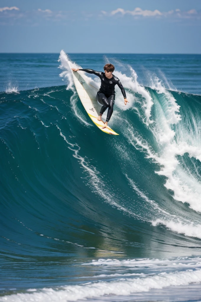 Jimin surfing