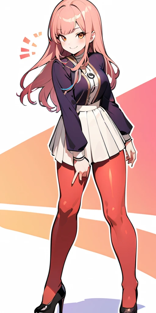 ((Highest quality、masterpiece、Anime Style、Highest quality、High resolution、8k、detailed、ultra-detailed:1.3))、Long legs、Sharp focus:1.2, Beautiful woman with perfect figure:1.4、(smile:1.2), double eyelid、30-year-old woman、Sexy pose、((((Shut your mouth.、One Woman)))),The background is tokyo、アヘ顔,